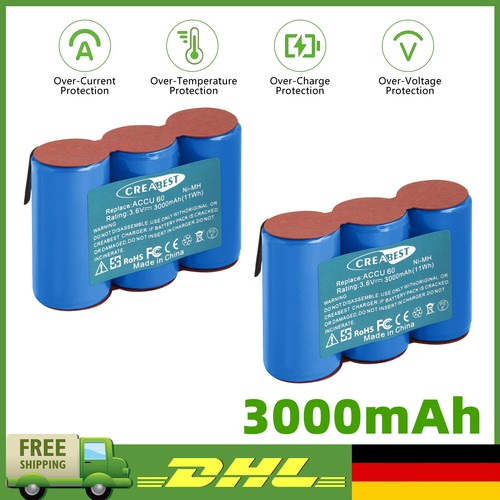 2stk 3000mah akku für - 2stk, ni-mh