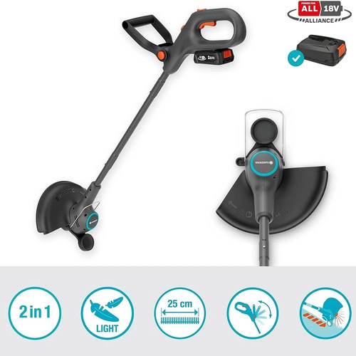 Gardena akku trimmer easytrim - akku-trimmer,